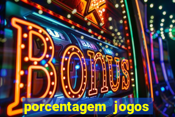 porcentagem jogos slots pg